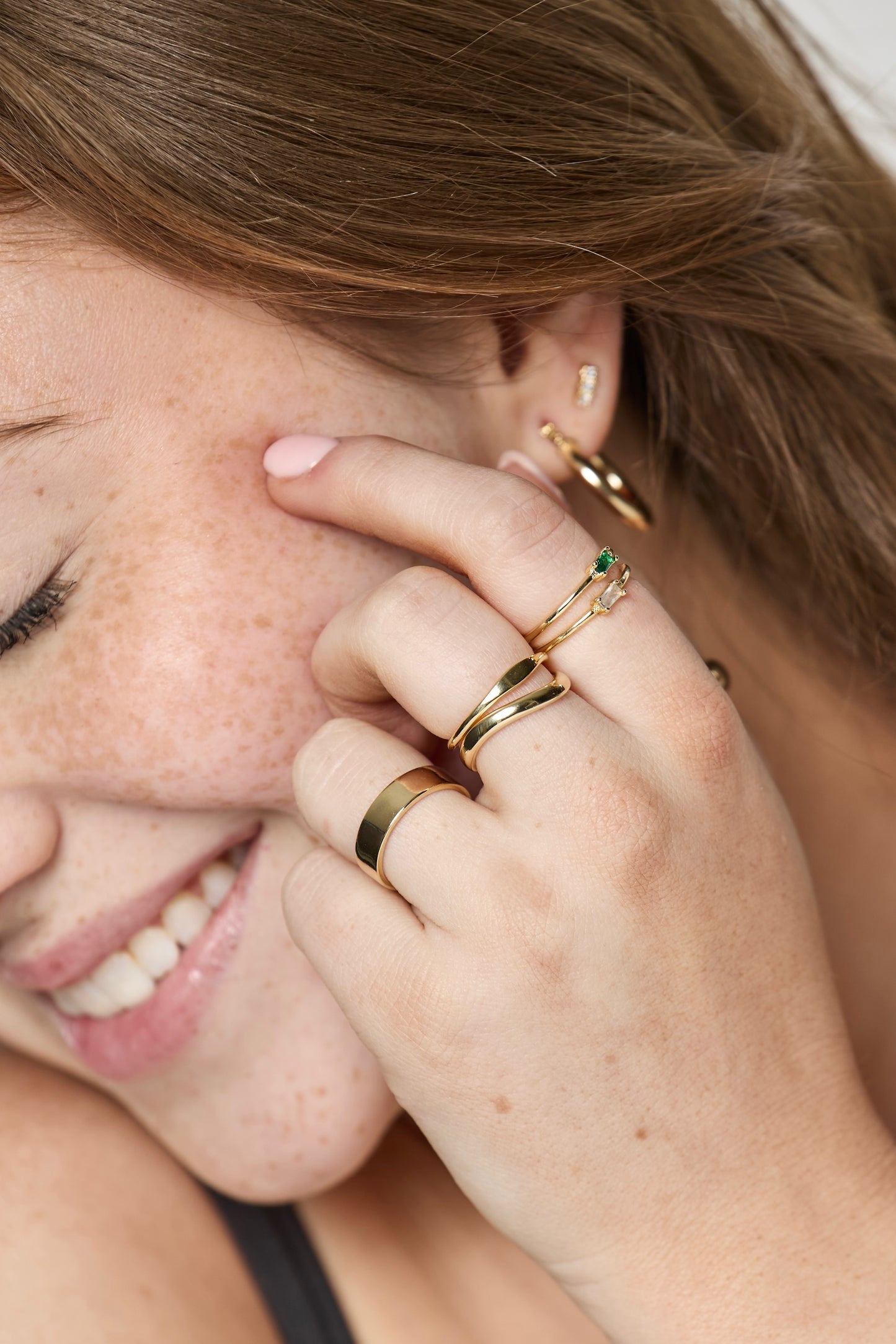Becca Baguette Ring