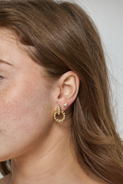Rosie Baguette Studs