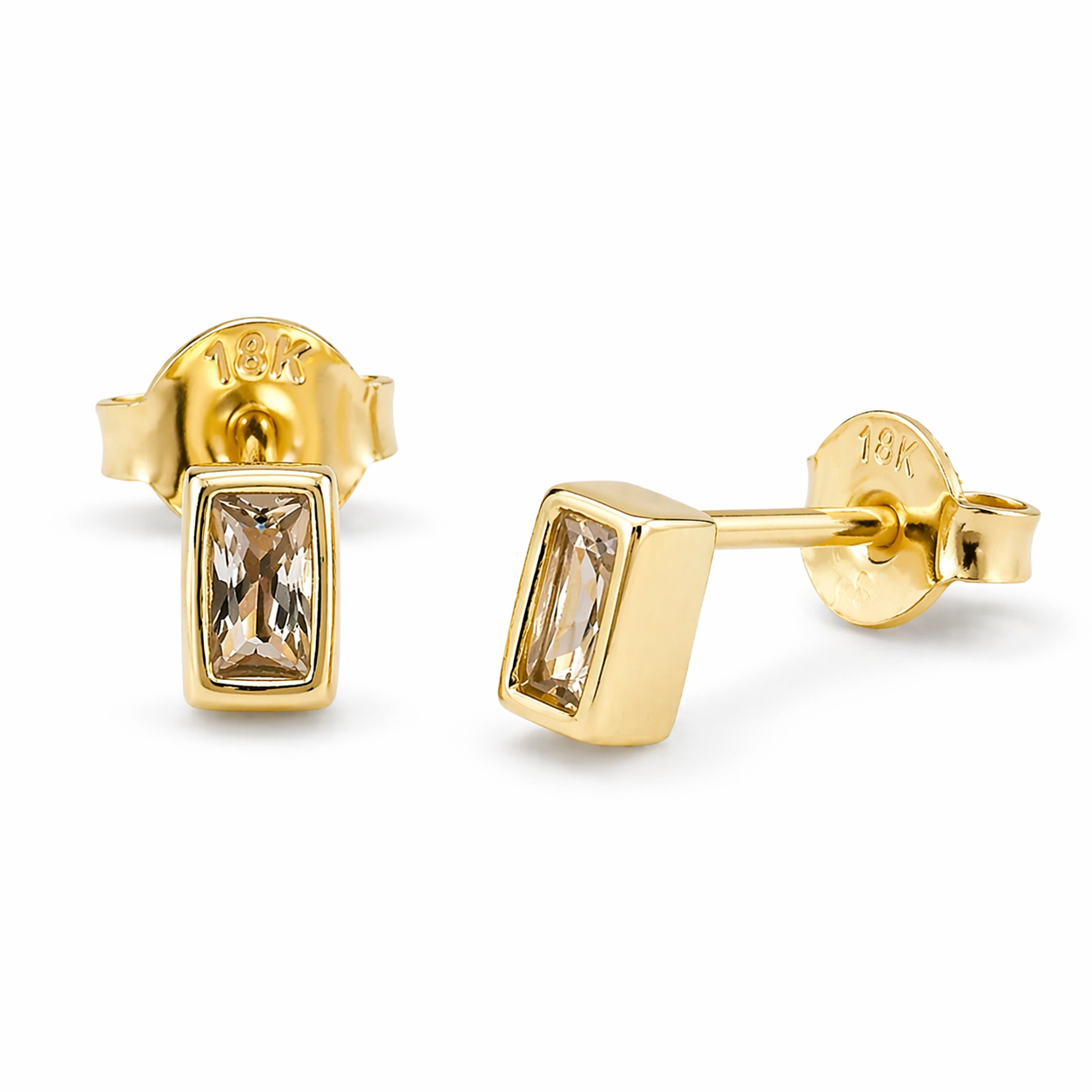 Mini Bezel Stud